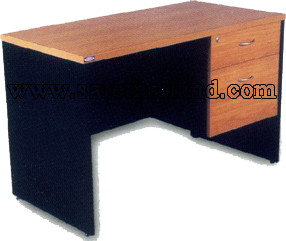 โต๊ะทำงานไม้ รุ่น M-PSD-4102 R,L  สองลิ้นชัก