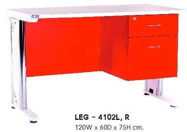 โต๊ะทำงานขาเหล็ก รุ่น LEG-4102